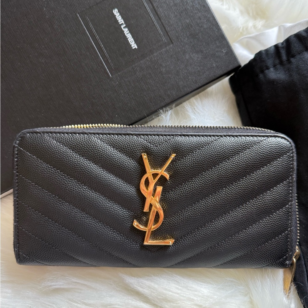 Saint Laurent Black Wallet